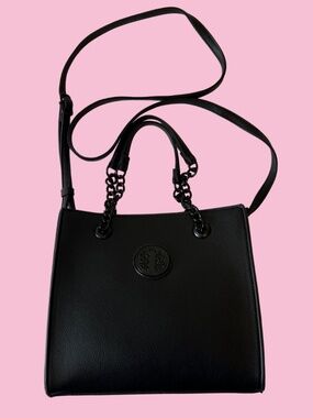 Classy Minimalist Top Handle Bag With Crossbody Strap NWT